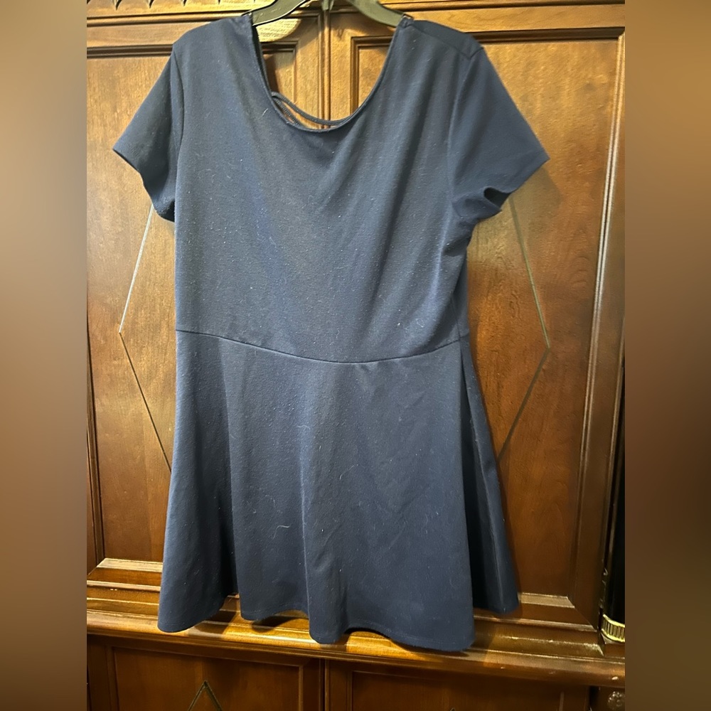 Navy Blue Dress